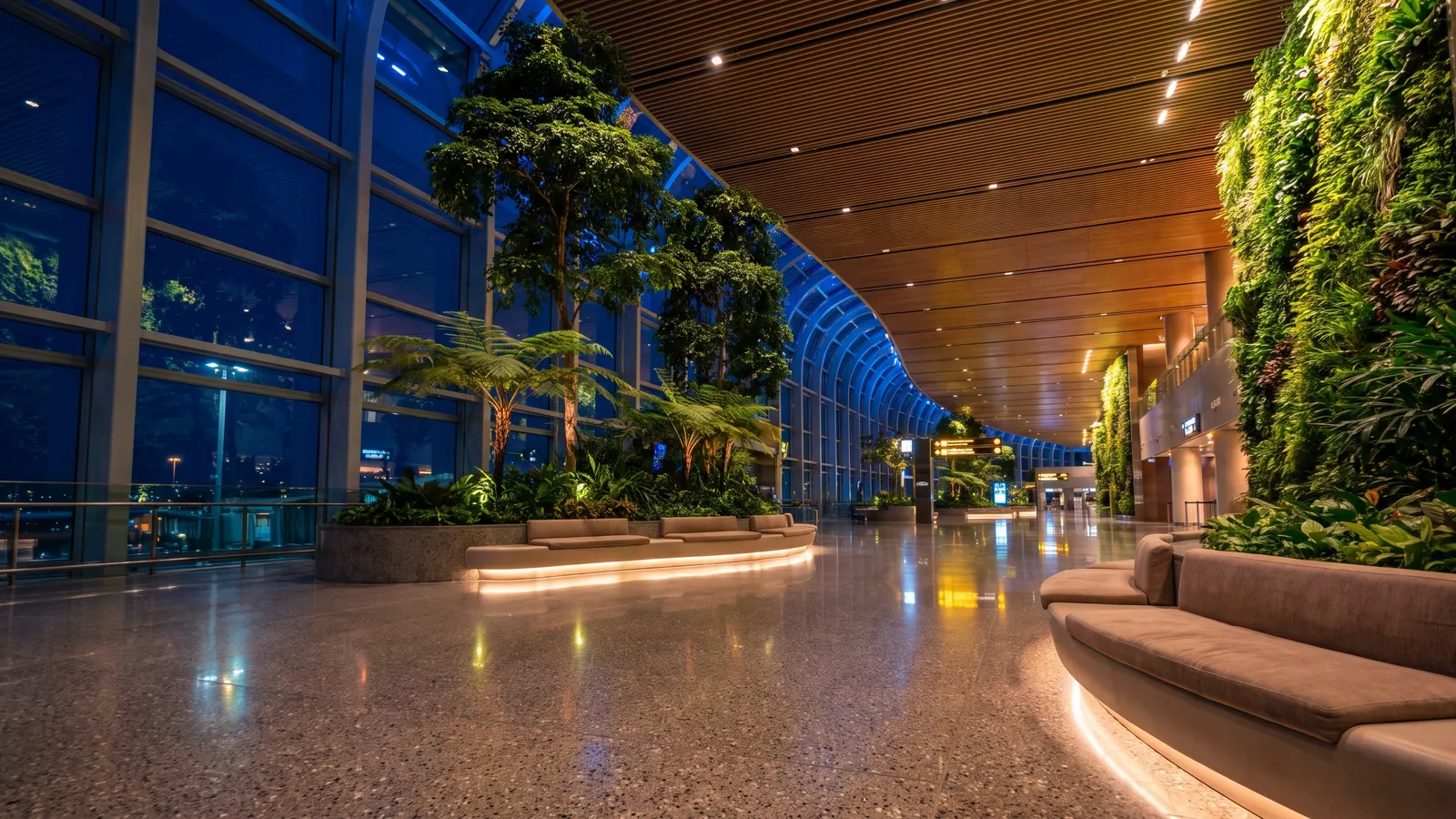 Bangkok Suvarnabhumi à noite