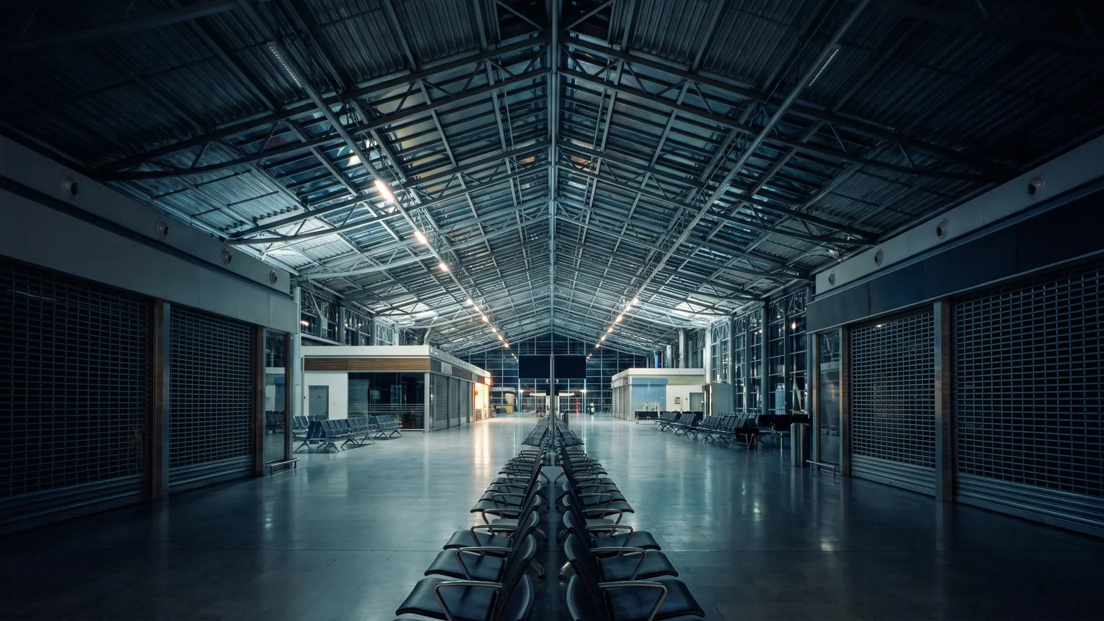 Chicago O'Hare à noite