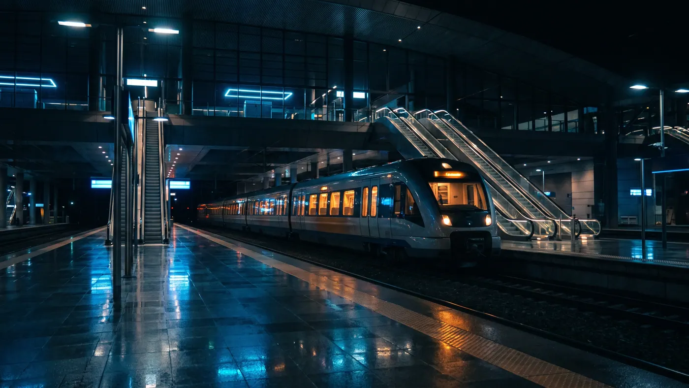 Transporte noturno saindo do aeroporto: ônibus, trem, táxi ou simplesmente esperar